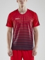 Preview: Kinder Craft Pro Control Stripe Trikot - Rot/Schwarz